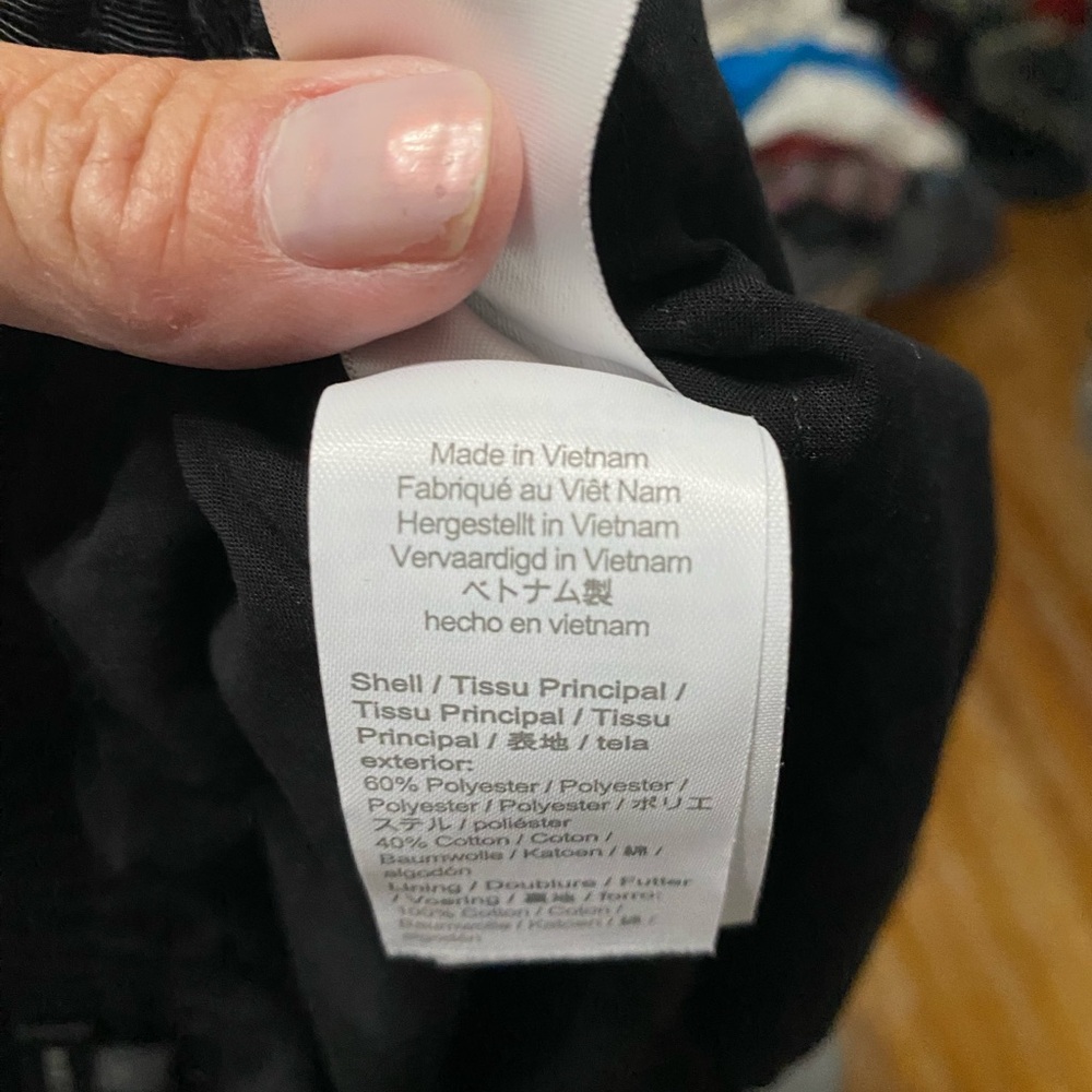 J. Crew Size Medium Black Eyelet Side-Split Skirt… - image 4